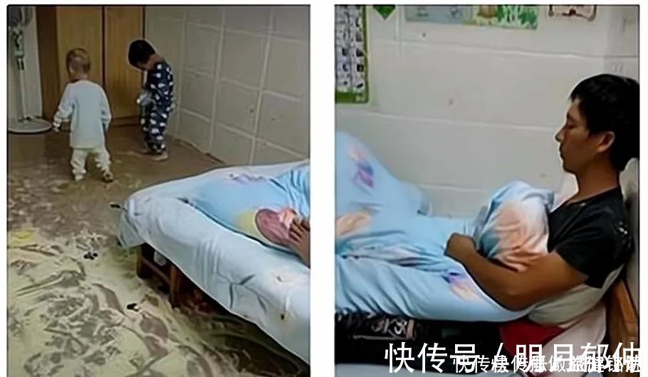 宝爸|有种养娃叫“佛性养娃”,孩子奶粉撒一地,宝爸坐视不管