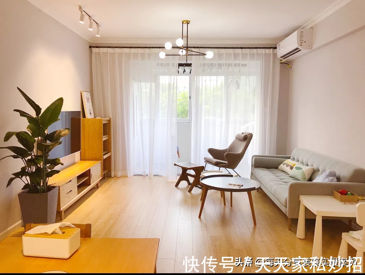 很满意|老公坚持不做吊顶,不做电视墙,完工入住后很满意,给大家晒晒