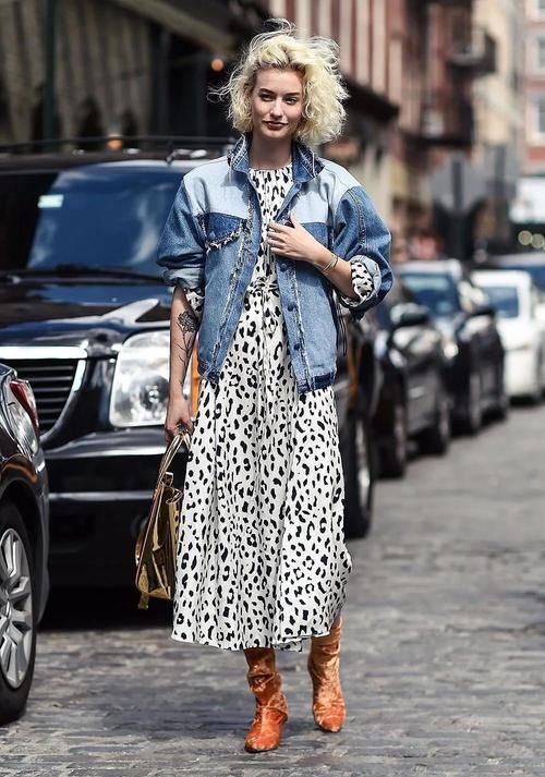 谁说三月太冷不能穿裙子？混搭＋叠穿才是春天裙装的正确开启方式