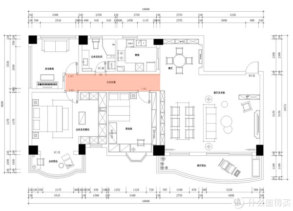 书房|住范儿真实案例 篇四十二：126m2 法式豪宅，烟火气一点不差，开放式书房一整面书架墙美翻！