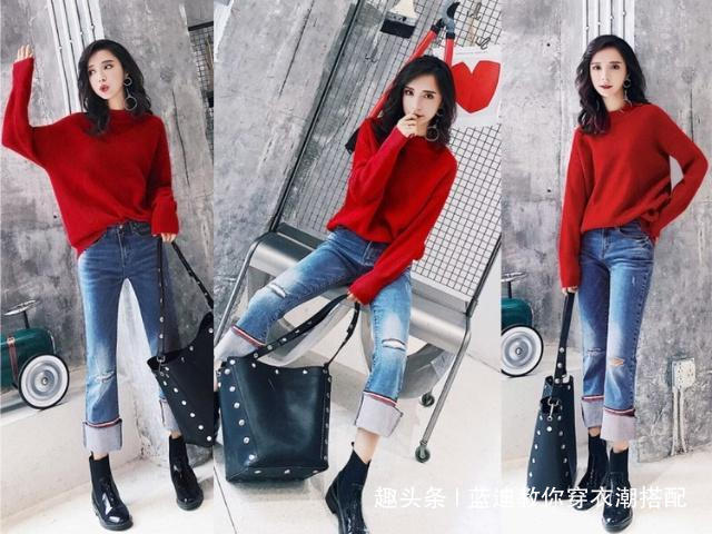 搭配 今年秋冬还是很流行“瘦瘦靴”,搭配各种裤装更时髦显瘦!
