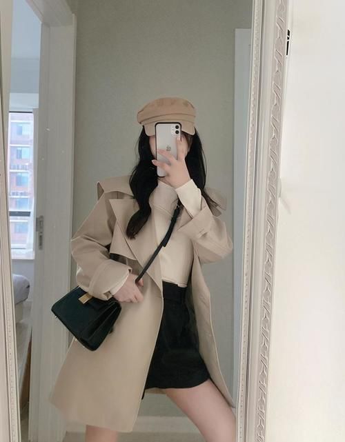中款|穿风衣的季节，选对衣长很重要，穿出高级感！