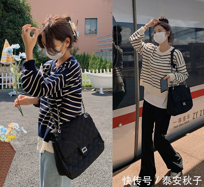 针织衫|大毛衣+半裙/裤=今秋最慵懒气质打开方式,时髦炸!