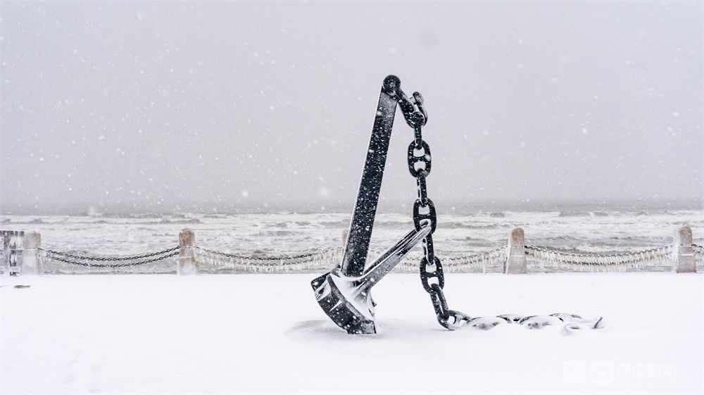 美哉！大雪与海边撞了个满怀|这就是烟台 | 汤淼