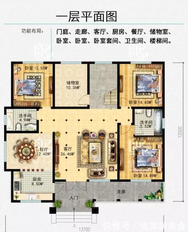 图纸|5套乡村小别墅, 10年后最流行的款式, 每一款都很美!