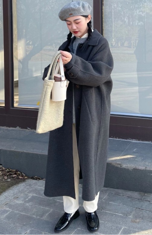 搭配 讲真的,冬天还是穿毛呢大衣更洋气,这些搭配温柔优雅又有格调