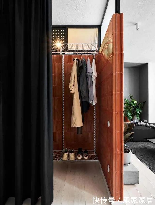 隔断|35㎡的小户型公寓，多功能区设计，还带衣帽间！