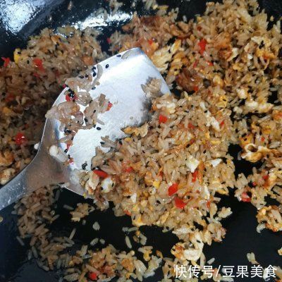 人生|这么美味的黑芝麻蛋炒饭都没吃过？你的人生不完整