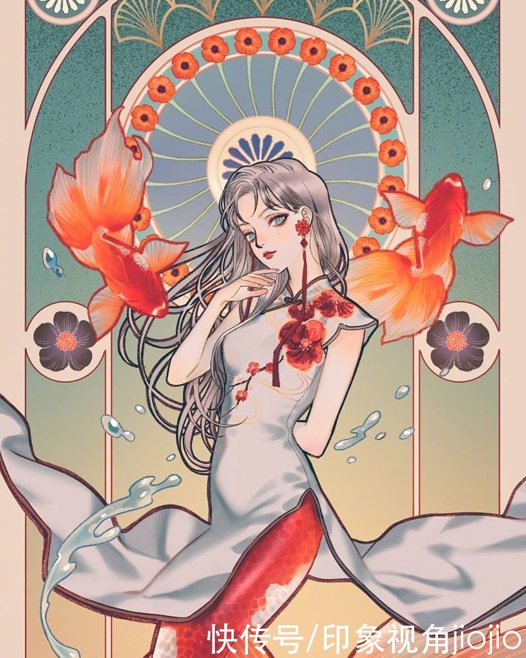 hiruna#那些又飒又御的小姐姐们,配色好看且画风细腻