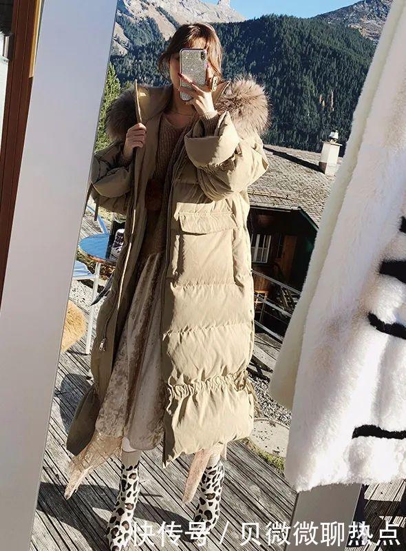 搭配|“羽绒服+裙子”才是冬天正确的打开方式!