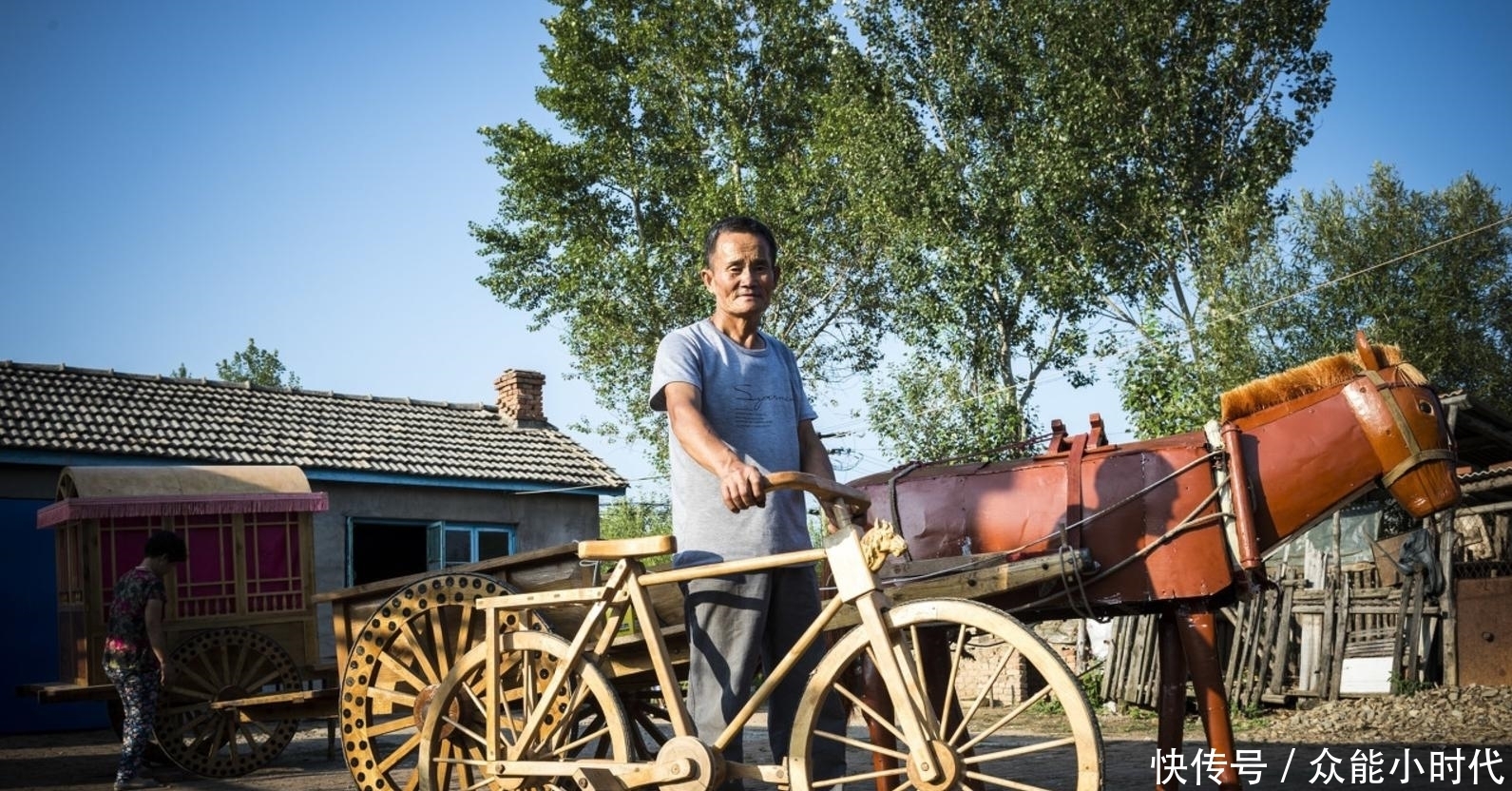 部都|奇闻:老木匠被称现代鲁班,富豪万元购买木质车被拒绝,都不愿卖