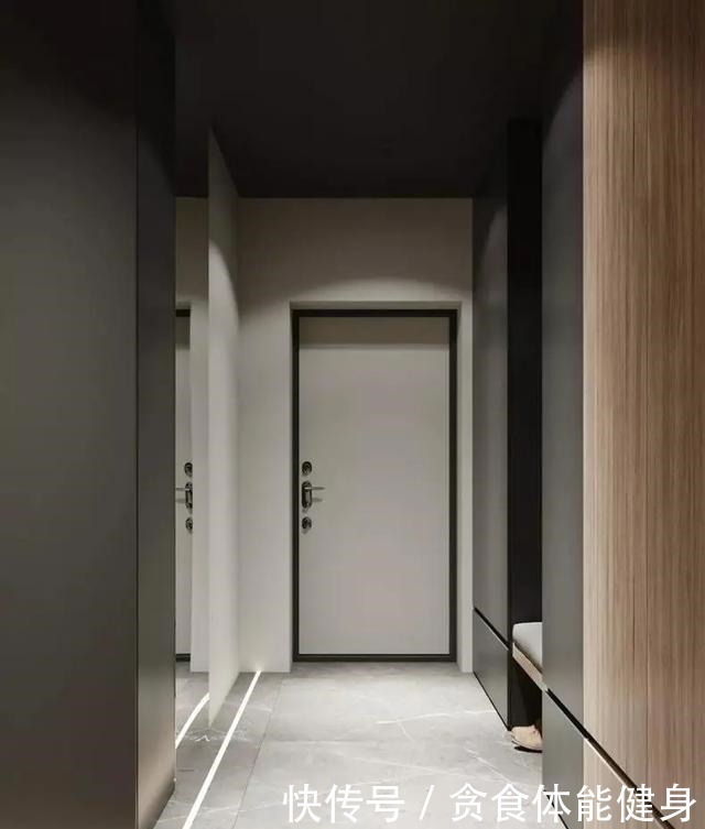 玄关|56㎡小户型装修，空间与颜值，格调与品位，每一寸都是享受！