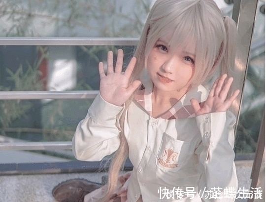 动漫|初中生cos“穹妹”走红,“公主跪”坐姿亮了,网友:学不来!