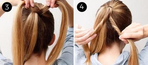 冬天别披着头发,有臃肿感,试试这4款扎发,今年超火