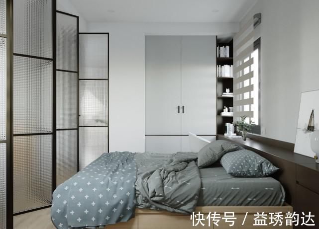 小沙发|将灰蓝色与木色调混合在一起，温暖的现代风格设计