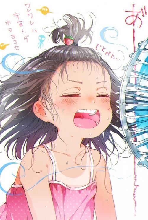 插画|乡民激推「幼稚园女孩的日常」插画!再现小浣熊威吓!