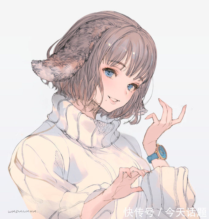 猫耳娘|这位画师画的兽耳娘好特别啊,老鼠耳朵驴耳朵都有