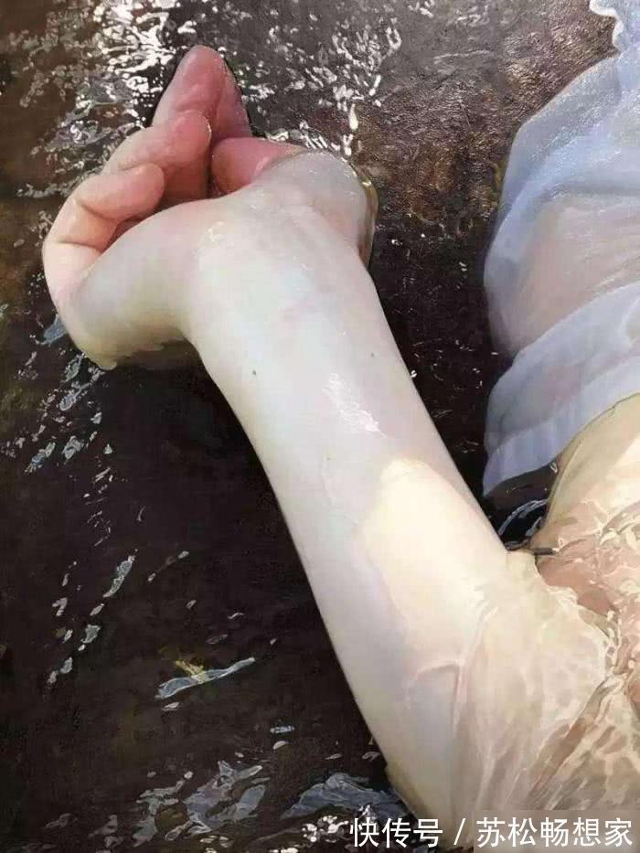 画家&日本画家的“水中少女”有多变态放大后再看,网友不愧是岛国