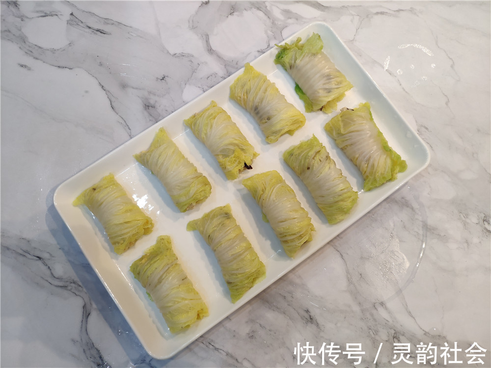 口感|美味可口的白菜豆腐卷,口感清爽,营养健康