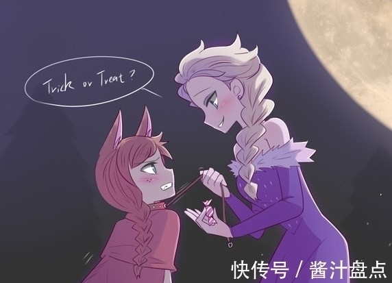 安娜!灵魂画师手下的艾莎和安娜,图二唯美,图三安娜“女友力”爆棚