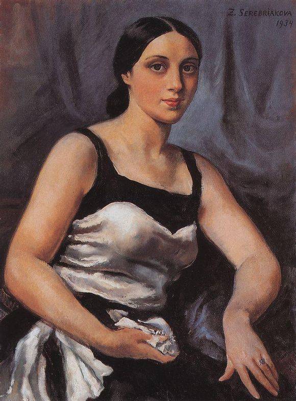 女画家！自恋的女画家 | Serebriakova