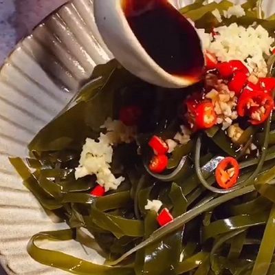 辣子油|凉拌海带丝