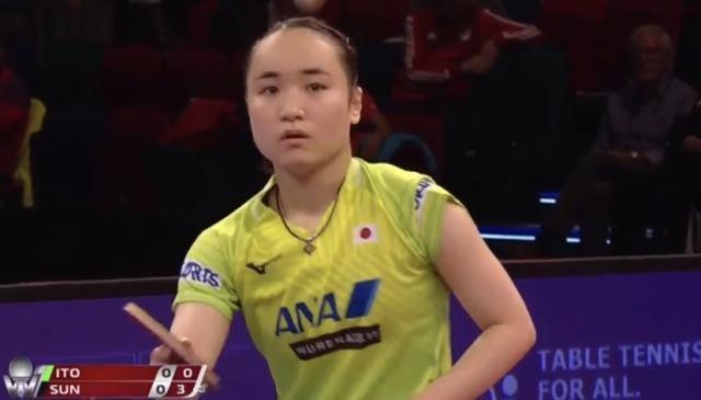 世界杯|格局太小!孙颖莎世界杯夺冠后,伊藤美诚:孙颖莎不是真正的冠军