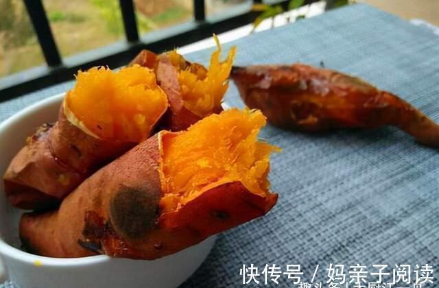 红薯|原来烤红薯这么简单，只需电饭煲，不加一滴水，个个香甜流糖汁