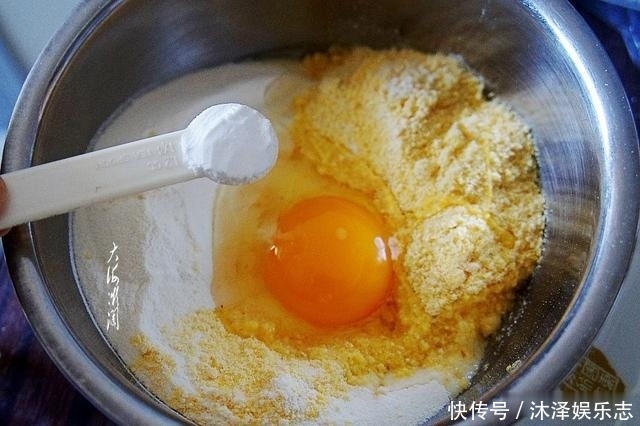 分钟|快手早餐饼,手不沾面10分钟上桌,松软香甜,常吃想长胖都难