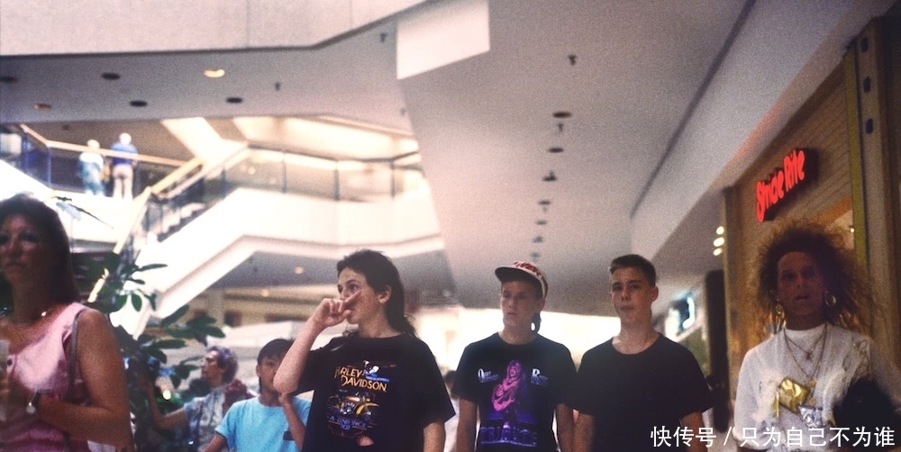 中国|老照片 30年前美国的大型购物中心 那时中国还在用粮票