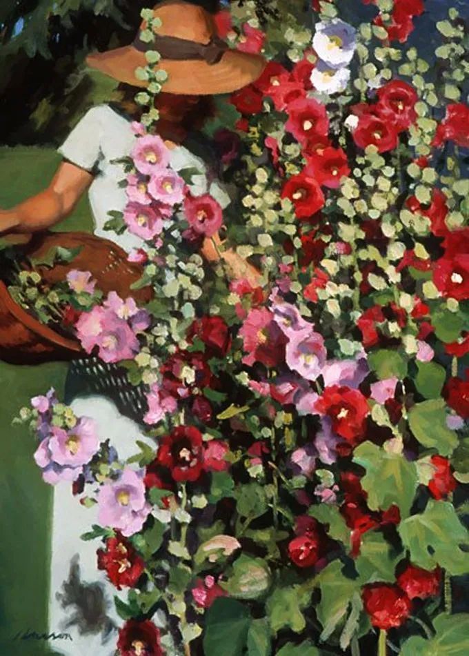 阳光美人|油画里的阳光美人,简直太美了