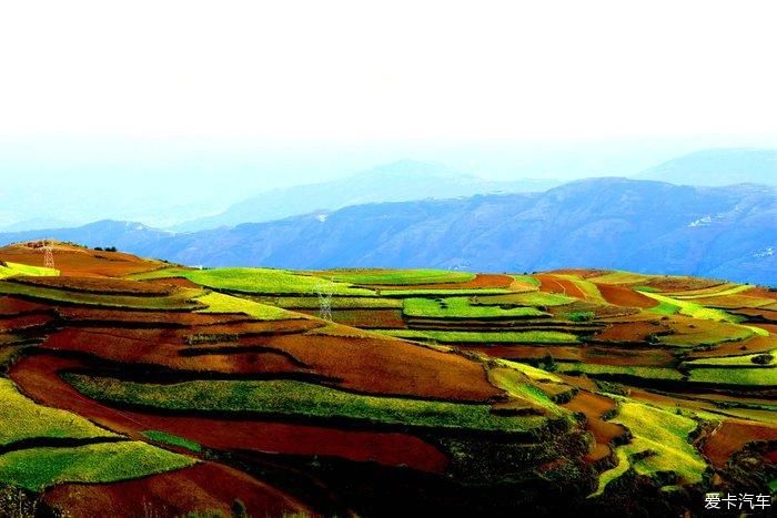 醉美东川红土地……大地调色板