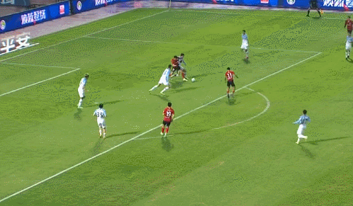 埃里克|中超-亞泰2-1擒廣州城實現(xiàn)賽季雙殺 埃里克破門儒尼奧爾轟入制勝球