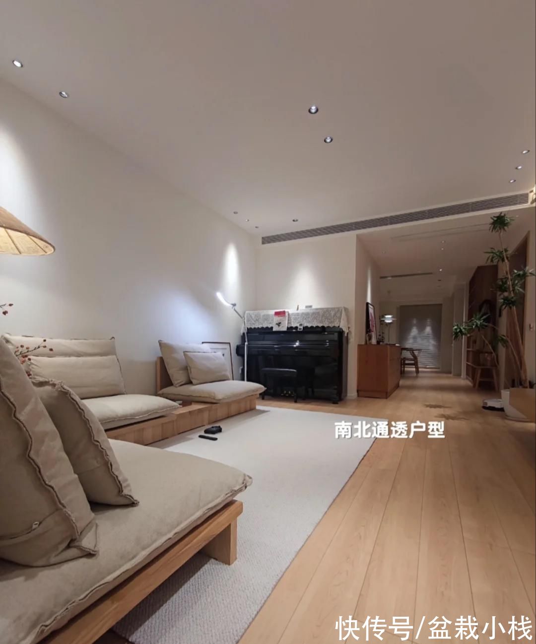 原木风|河北一博主,花80万装修的日式原木风,硬是被邻居说成20万