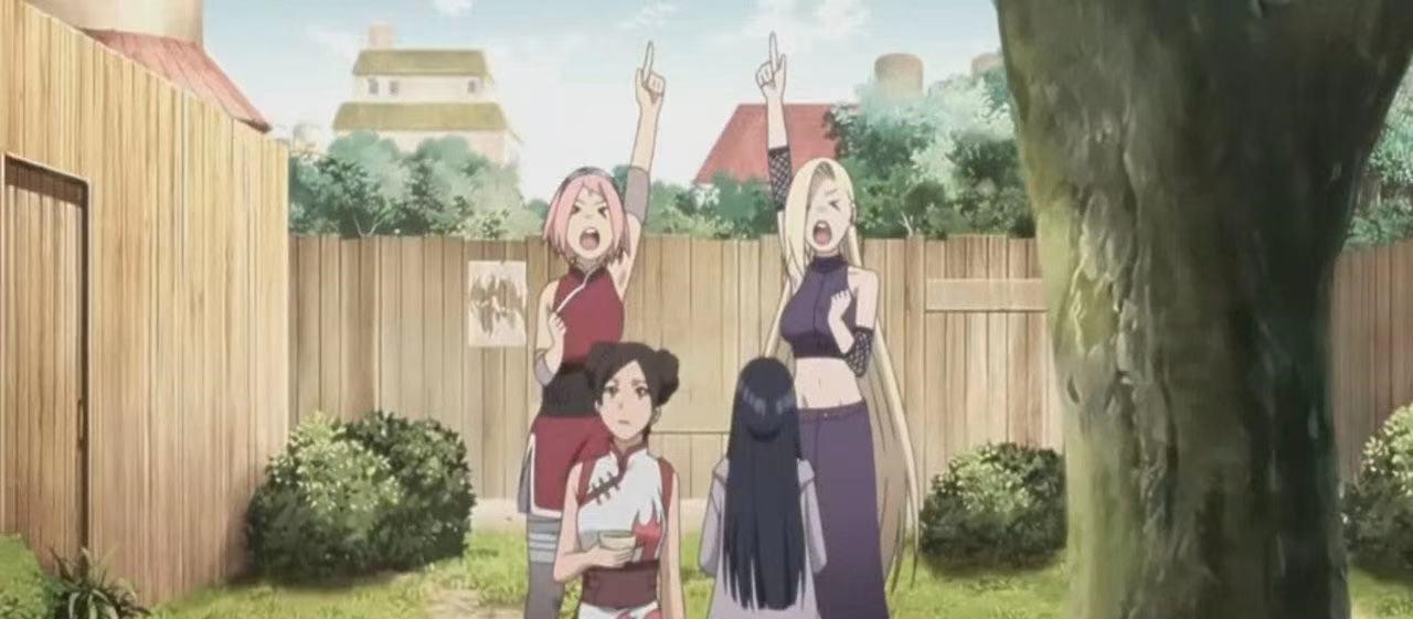 幸福|火影忍者四个女人的戏,比不了忍术就比谁先结婚,小樱被教训了