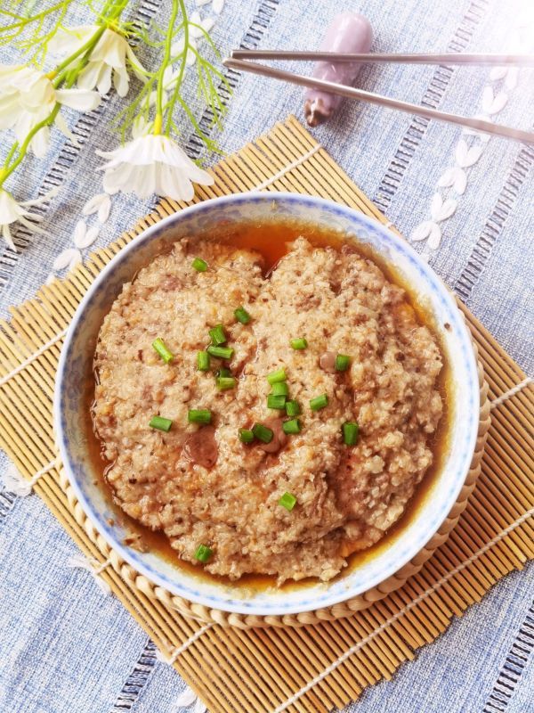 香菇|莲藕蒸肉饼