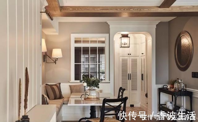 百叶窗|难道是疯了她居然把150㎡大户型,三室改两室,不过效果真大气!