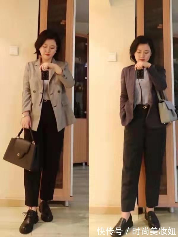 微蓬 这才是微胖女人该学的穿搭,简约高级又不挑人,照穿气质翻倍