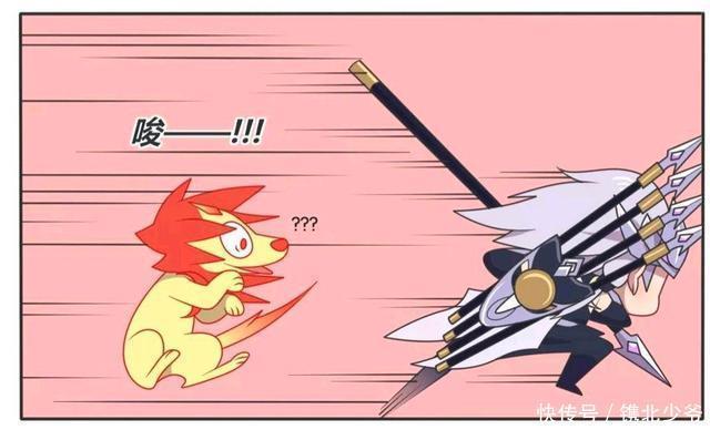 操作|王者荣耀漫画:马超对着杨戬的狗秀操作;哮天犬一脸崇拜!