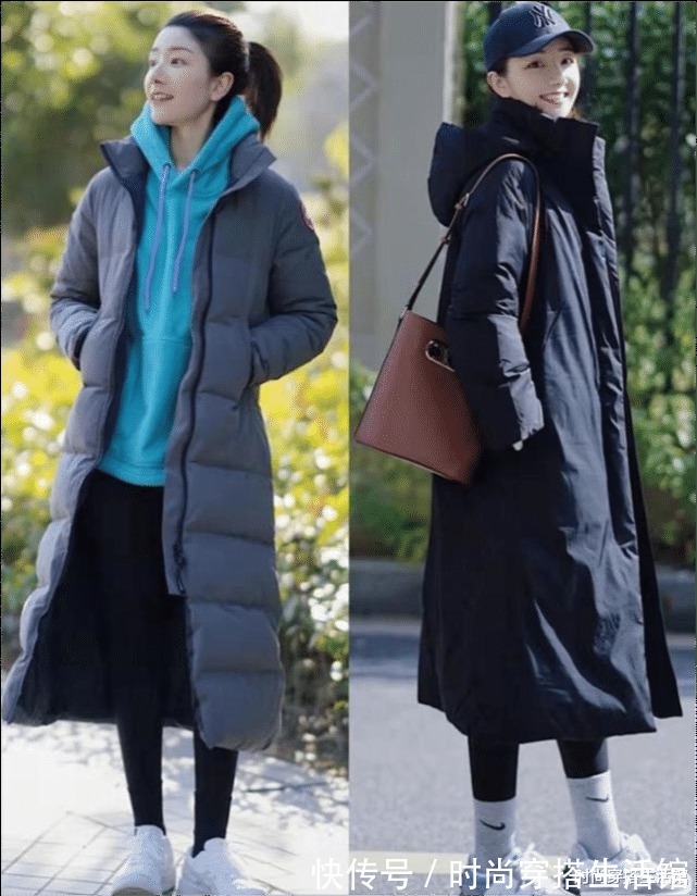 塑形|冬天裤子不用买太多,今年流行的是“鲨鱼裤”,搭大衣棉服都好看