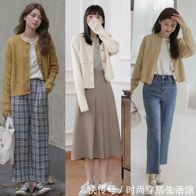 技巧|正是穿“针织开衫”的时候,掌握这些穿搭技巧,轻松玩转多种风格