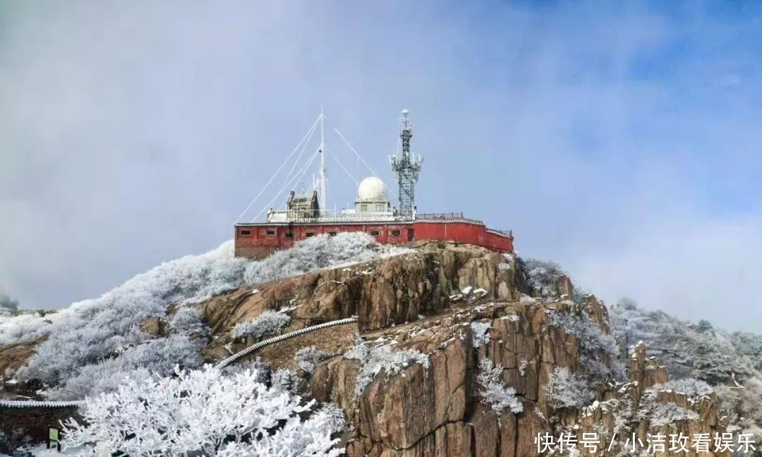 眷恋|雪后的泰山！美！