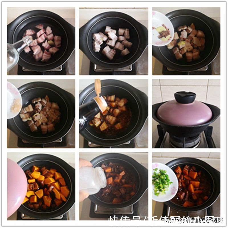 五花肉|南瓜和它是绝配，一起炖实在鲜美极了，做法还简单，顿顿吃个精光