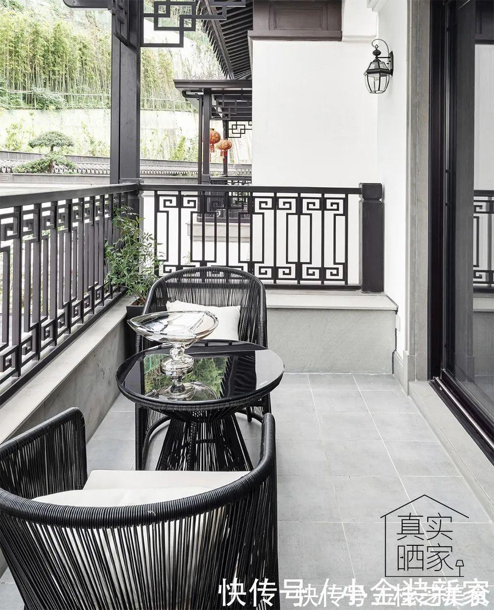 卧次卧|200㎡中式写意设计，他把自家谱成了一卷水墨画