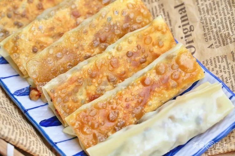 糯米馅|锅贴还有这馅儿!香糯酥脆,3盘起步
