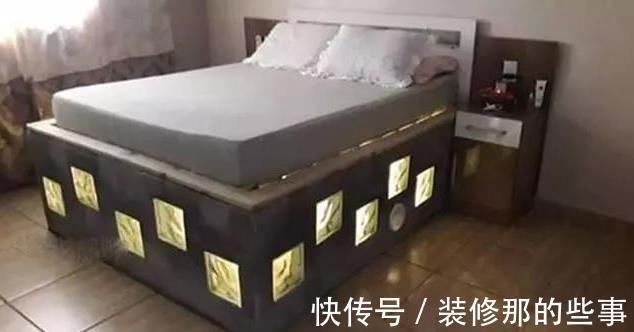 床体|花300自己动手砌红砖床,成品太漂亮,你家也可以的