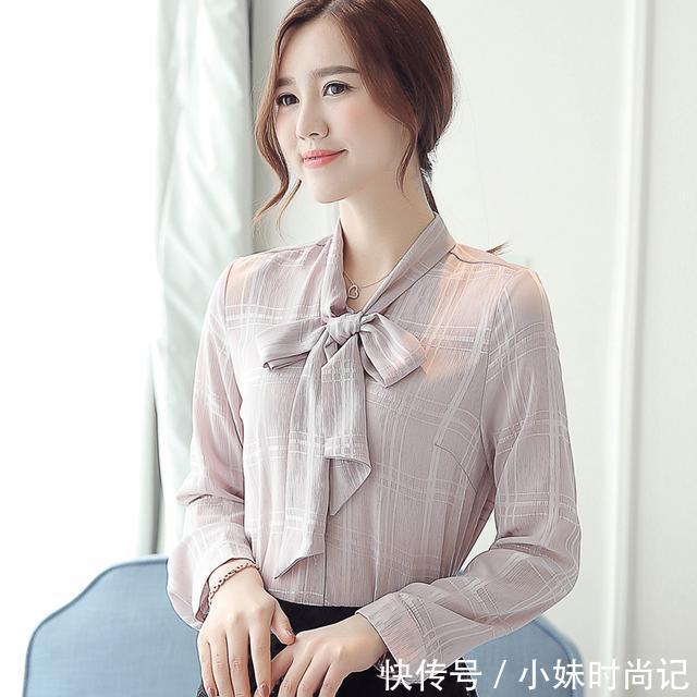 蕾丝|春夏,雪纺衬衫让你变身时髦咖