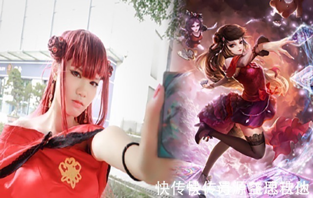 coser|叶罗丽跨越次元壁，真人版的叶罗丽，领略真人齐娜的独特魅力