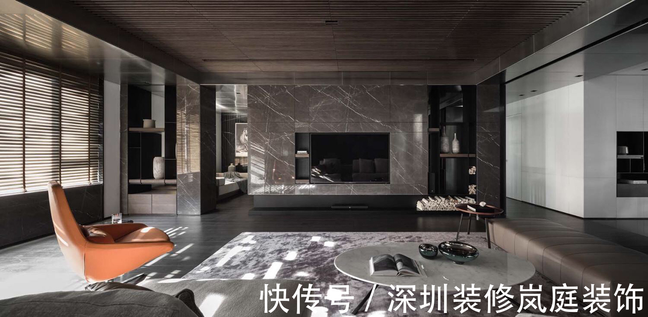 装修|深圳装修：海纳公馆184㎡现代简约，简洁却不失设计感！