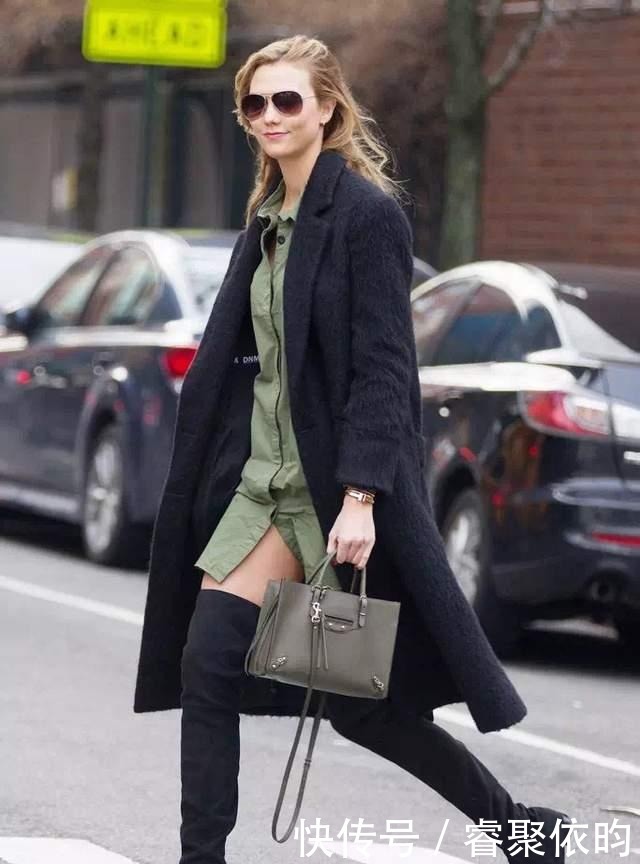 颜色|秋冬不论是搭裙子还是穿裤子,一定要牢记“上下法则”!很时髦